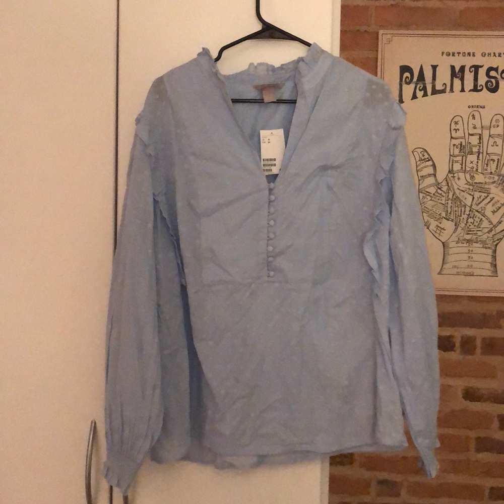 Long sleeve blouse